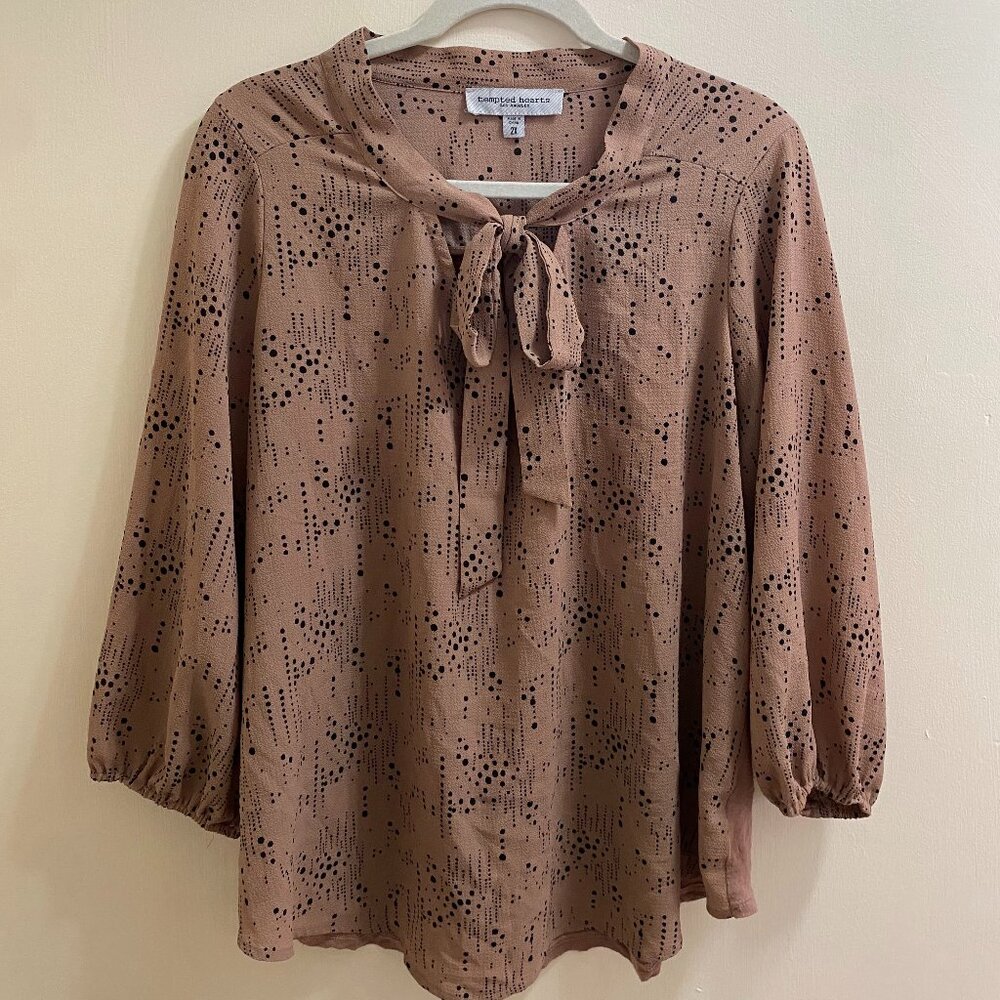 Spotted Blouse